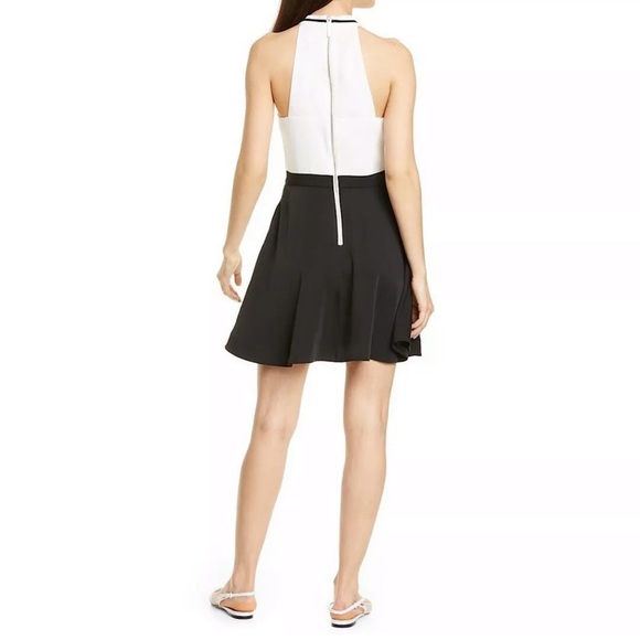Ted Baker scallop halterneck skater dress - Picture 3 of 7